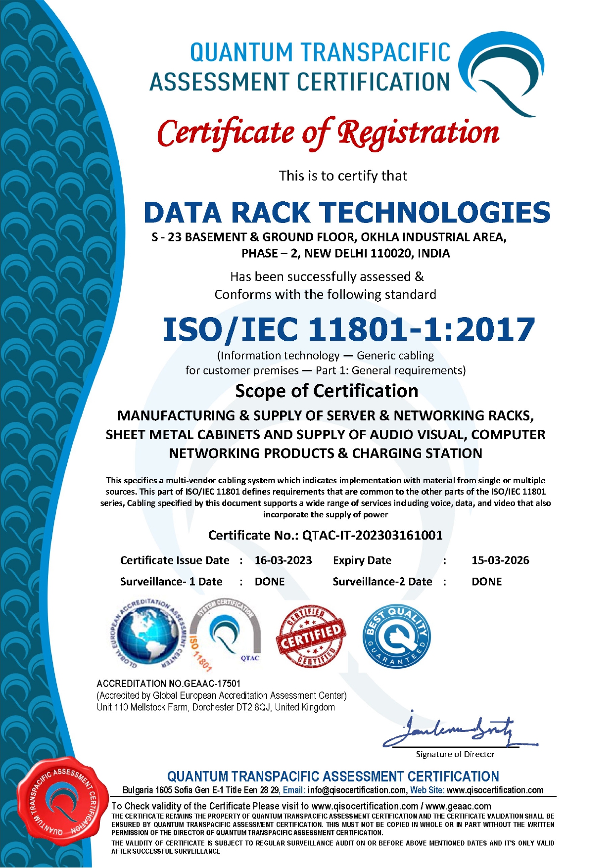 Certificate 3